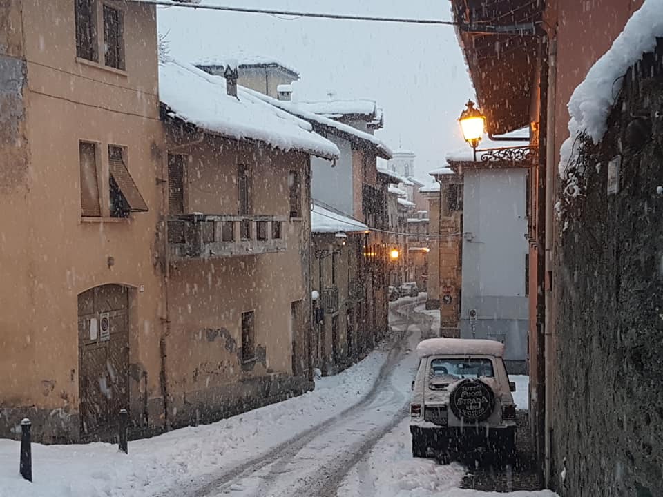 Susa sotto la neve